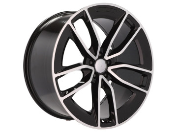 Jantes Look Mercedes Classe C W204 22x11.5 5X112 ET 47 66.6 (Preto Polido)
