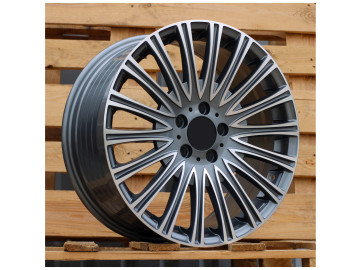 Jantes Look Mercedes Classe E 18x8 5X112 ET 43 66.6 (Cinza Polido)