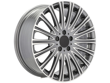 Jantes Look Mercedes Classe E 18x8 5X112 ET 43 66.6 (Cinza Polido)
