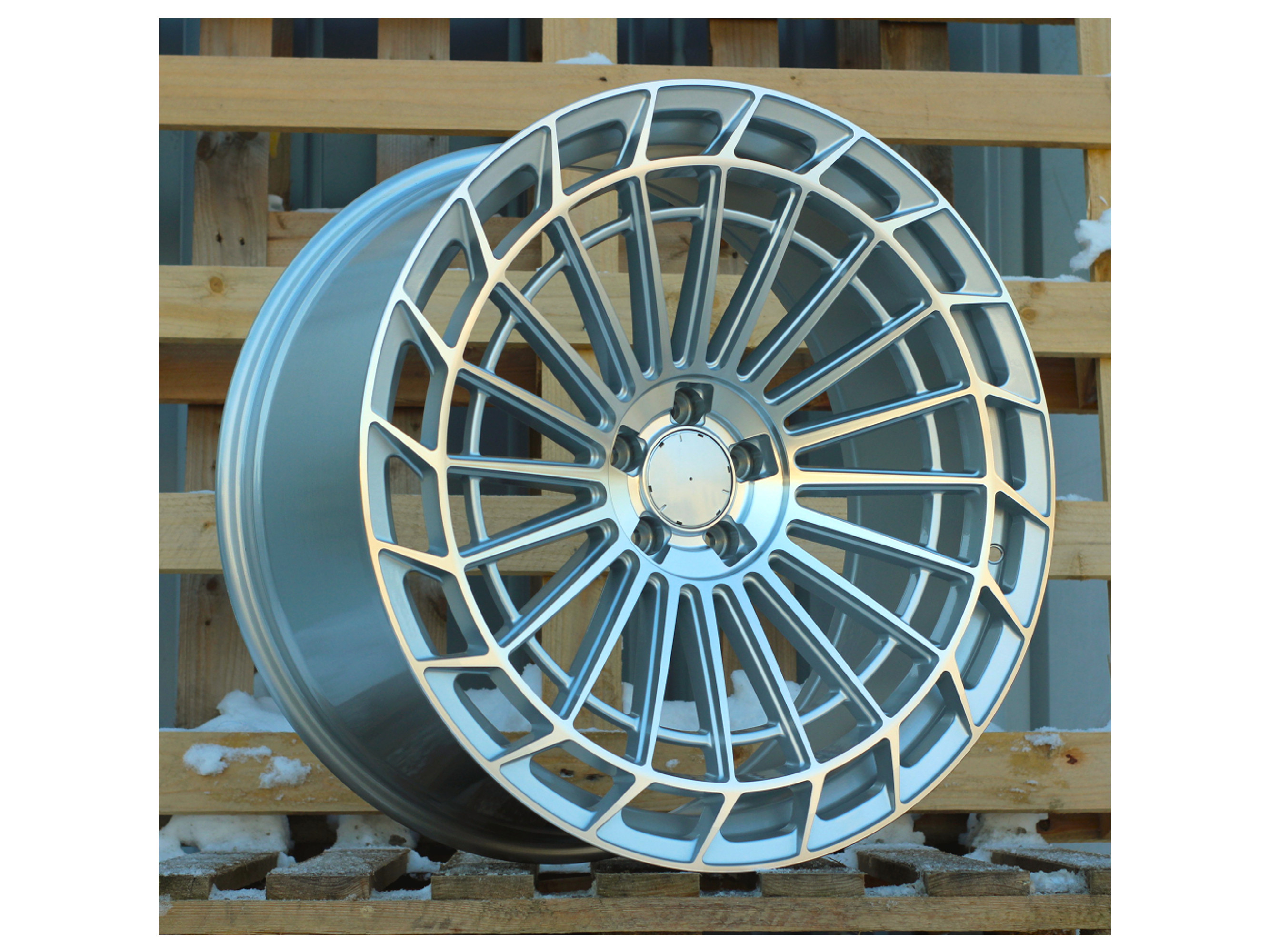 Jantes Look Mercedes Classe S 223 22x9 5X112 ET 32 66.6 (Machined Silver)