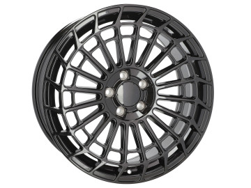 Jantes Look Mercedes Classe S 223 22x9.5 5X112 ET 30 66.6 (Preto Metade Matte)