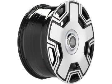 Jantes Look Mercedes EQG G Wagon 20x9.5 5X130 ET 35 84.1 (Preto Polido)
