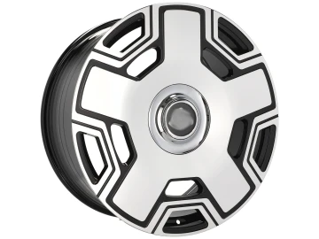 Jantes Look Mercedes EQG G Wagon 20x9.5 5X130 ET 35 84.1 (Preto Polido)