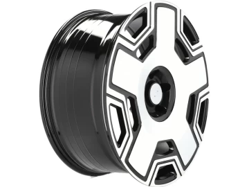 Jantes Look Mercedes EQG G Wagon 21x10 5X130 ET 35 84.1 (Preto Polido)