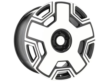 Jantes Look Mercedes EQG G Wagon 21x10 5X130 ET 35 84.1 (Preto Polido)