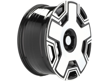 Jantes Look Mercedes EQG G Wagon 22x10 5X130 ET 35 84.1 (Preto Polido)