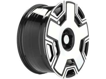 Jantes Look Mercedes EQG G Wagon 23x10 5X130 ET 30 84.1 (Preto Polido)