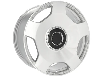Jantes Look Mercedes G AMG Style Monoblock 22x10 5X130 ET 36 84.1 (Prata Maquinada)