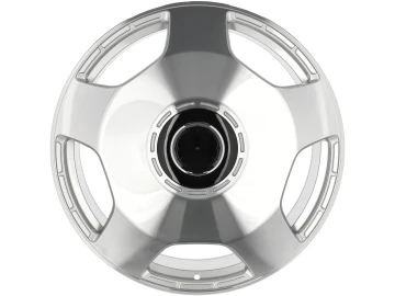 Jantes Look Mercedes G AMG Style Monoblock 22x10 5X130 ET 36 84.1 (Prata Maquinada)