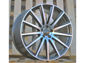 Jantes Look Mercedes GLE AMG 21x10 5X112 ET 44 66.6 (Cinza Polido)