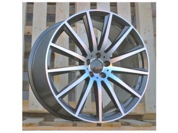 Jantes Look Mercedes GLE AMG 21x11 5X112 ET 42 66.6 (Cinza Polido)