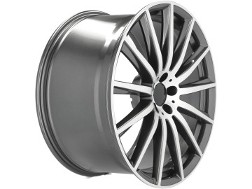 Jantes Look Mercedes GLE AMG 22x11.5 5X112 ET 47 66.5 (Cinza Polido)