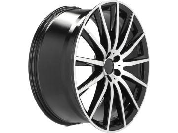 Jantes Look Mercedes GLE AMG 22x11.5 5X112 ET 47 66.6 (Preto Polido)