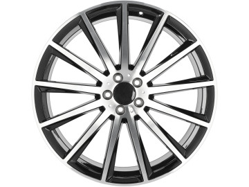Jantes Look Mercedes GLE AMG 22x11.5 5X112 ET 47 66.6 (Preto Polido)