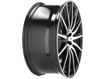 Jantes Look Mercedes GLE AMG 22x11.5 5X112 ET 47 66.6 (Preto Polido)