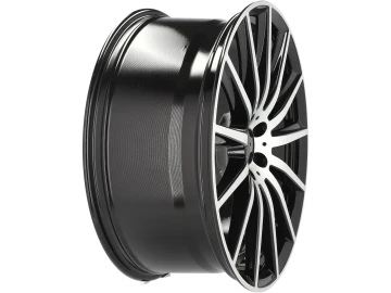 Jantes Look Mercedes GLE AMG 22x11.5 5X112 ET 47 66.6 (Preto Polido)