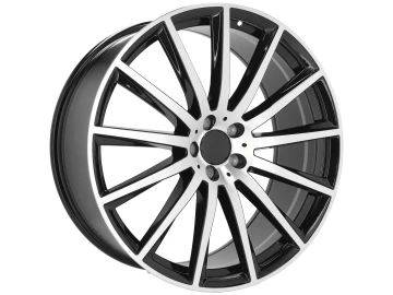 Jantes Look Mercedes GLE AMG 22x9.5 5X112 ET 45 66.6 (Preto Polido)