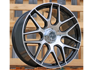 Jantes Look Mercedes GLS63 AMG 21x11 5X112 ET 42 66.6 (Preto Polido)
