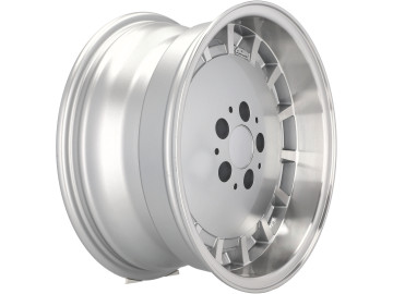 Jantes Look Mercedes Gullideckel 16x8 5X112 ET 11 66.6 (Prata + Aba Polida)