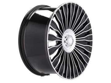 Jantes Look Mercedes MAYBACH 20x8.5 5X112 ET 36 66.6 (Preto Polido)