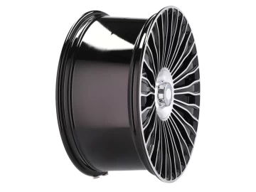 Jantes Look Mercedes MAYBACH 20x8.5 5X112 ET 36 66.6 (Preto Polido)