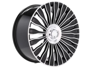 Jantes Look Mercedes MAYBACH 20x8.5 5X112 ET 36 66.6 (Preto Polido)