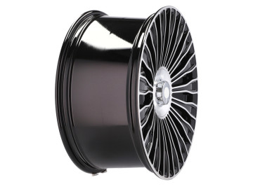 Jantes Look Mercedes MAYBACH 20x8.5 5X112 ET 43 66.6 (Preto Polido)