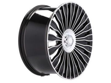 Jantes Look Mercedes MAYBACH 20x8.5 5X112 ET 43 66.6 (Preto Polido)