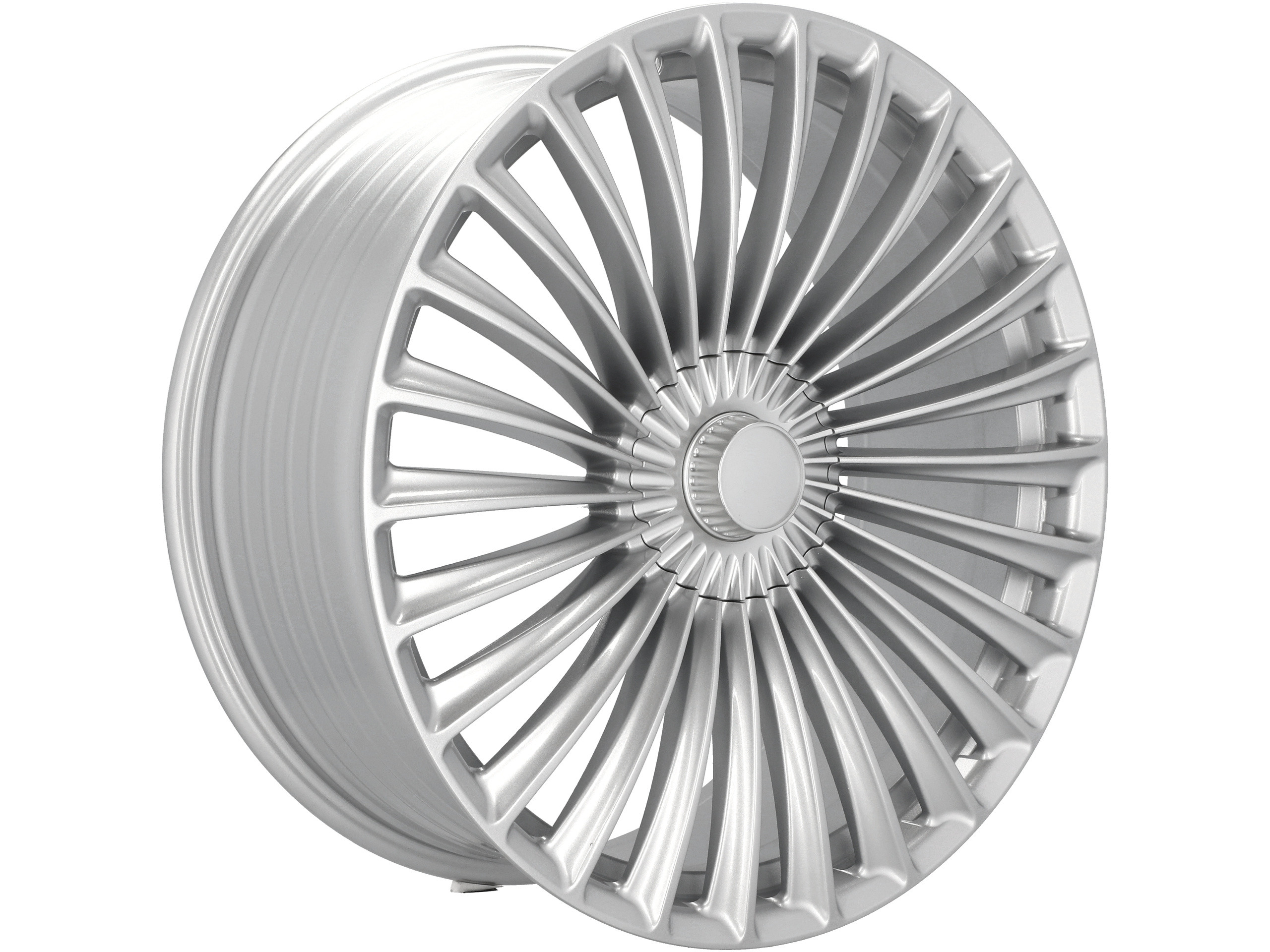 Jantes Look Mercedes-Maybach 21x10 5X112 ET 35 66.6 (Prata Brilhante)