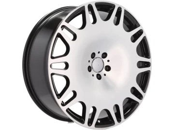 Jantes Look Mercedes Maybach 22x10.5 5X112 ET 38 66.6 (Preto Polido)
