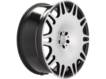 Jantes Look Mercedes Maybach 22x10.5 5X112 ET 38 66.6 (Preto Polido)