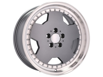 Jantes Look Mercedes Monoblock 18x8 5X112 ET 35 66.5 (Graphite + Aba Polida)