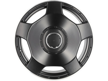 Jantes Look Mercedes Monoblock 20x8.5 5X112 ET 35 66.6 (Preto Metade Matte + Aba Polido)