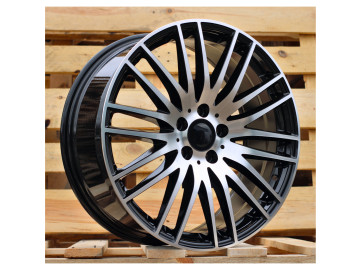 Jantes Look Mercedes S206 19x8 5X112 ET 32.5 66.5 (Preto Polido)