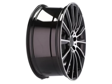 Jantes Look Mercedes Turbine 20x9.5 5X112 ET 22 66.6 (Preto Polido)