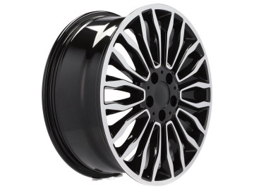 Jantes Look Mercedes Vito 18x7.5 5X112 ET 52 66.5 (Preto Polido)