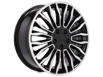 Jantes Look Mercedes Vito 18x7.5 5X112 ET 52 66.5 (Preto Polido)