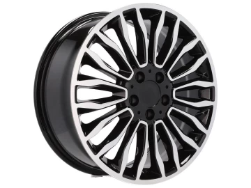 Jantes Look Mercedes Vito 18x7.5 5X112 ET 52 66.5 (Preto Polido)