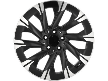 Jantes Look Mercedes Vito 18x7.5 5X112 ET 52 66.5 (Preto Polido Metade Matte)