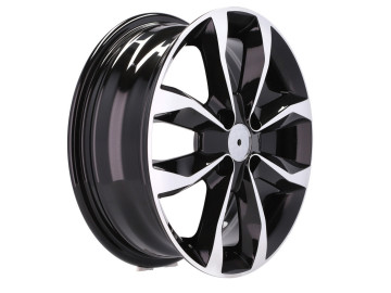 Jantes Look NISSAN Micra 15x6 4X100 ET 50 60.1 (Preto Polido)