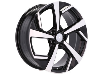 Jantes Look Nissan Qashqai 18x7 5X114.3 ET 40 66.1 (Preto Polido) 