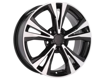 Jantes Look Nissan Rogue 17x7 5X114.3 ET 40 66.1 (Preto Polido)