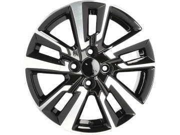 Jantes Look Nissan Micra 15x6 4X100 ET 40 60.1 (Preto Polido)