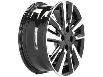 Jantes Look Nissan Micra 15x6 4X100 ET 40 60.1 (Preto Polido)