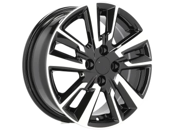 Jantes Look Nissan Micra 15x6 4X100 ET 40 60.1 (Preto Polido)