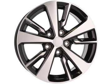 Jantes Look Nissan Qashqai 16x6.5 5X114.3 ET 40 66.1 (Preto Polido)