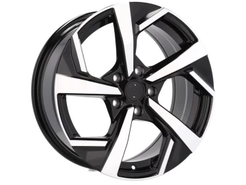 Jantes Look Nissan Qashqai 17x7 5X114.3 ET 40 66.1 (Preto Polido)