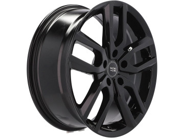 Jantes Look Nissan Qashqai 17x7 5X127 ET 40 71.6 (Preto Metade Matte)