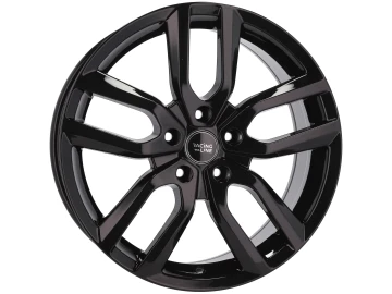 Jantes Look Nissan Qashqai 17x7 5X127 ET 40 71.6 (Preto Metade Matte)