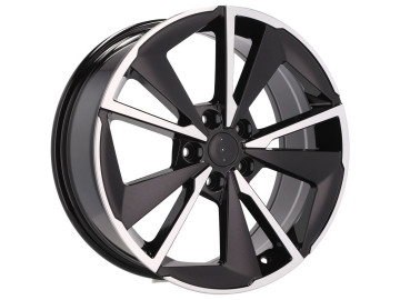 Jantes Look Nissan Qashqai 18x7.5 5X114.3 ET 45 66.1 (Preto Polido)
